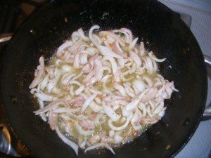 Как жарить кальмары